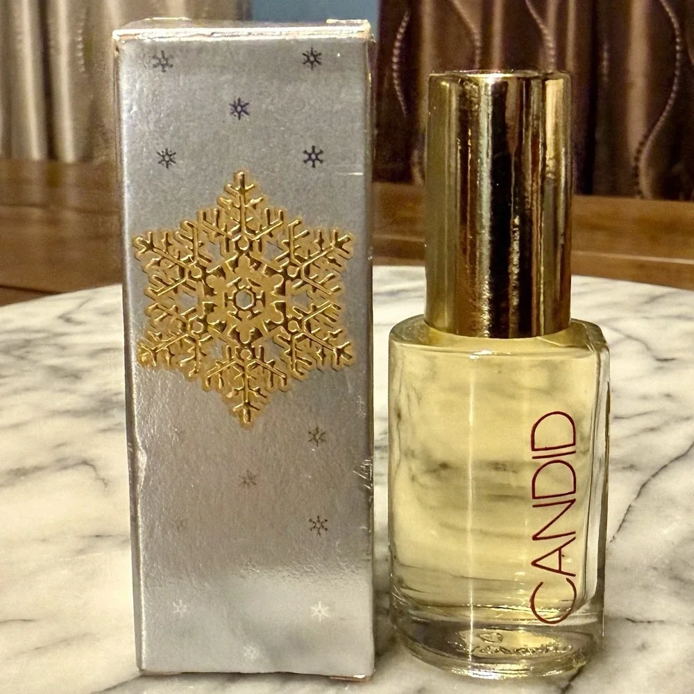 LOTof3 Vtg 70s NEW! Miniature Avon CANDID Ultra Cologne .33oz BOX ~ 1fl oz Total